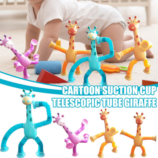 TrendyAffordables Kids' Giraffe Pop Tubes - Sensory & Stress Relief Toy - TrendyAffordables - 0