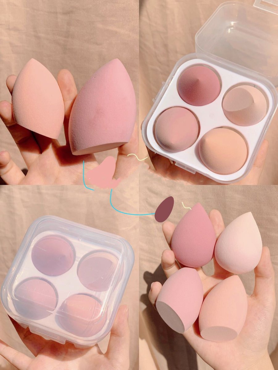 TrendyAffordables Makeup Egg Box - Flawless Beauty Blend - TrendyAffordables - 0