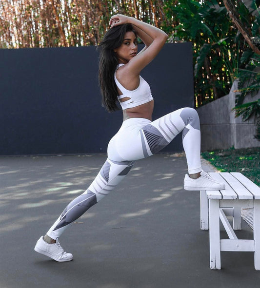 TrendyAffordables Reflective Sport Yoga Pants | Stylish Workout Leggings - TrendyAffordables - 0